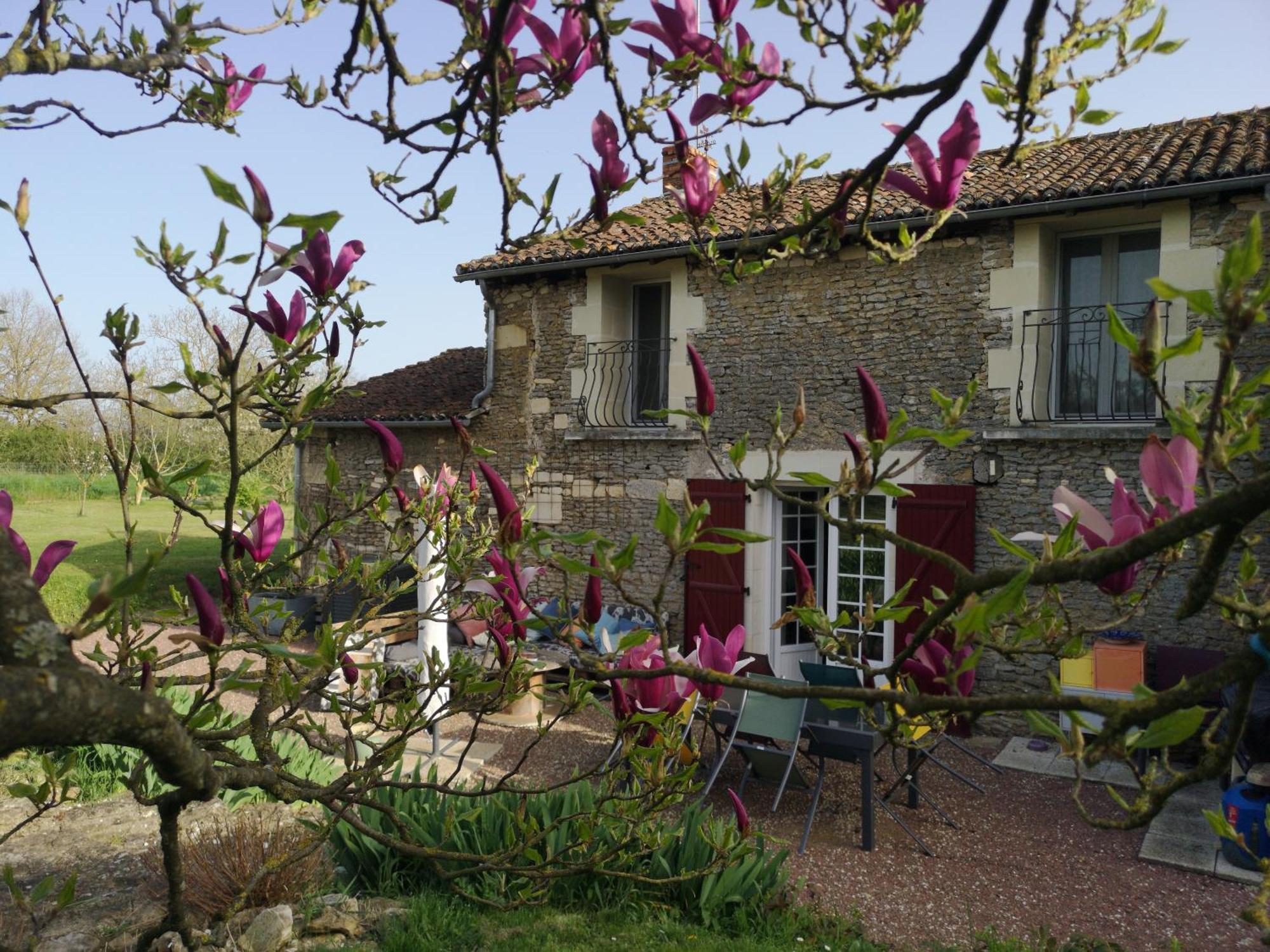 Ferienwohnung La Ferme Du Grand Bois Mouterre-Silly Exterior foto